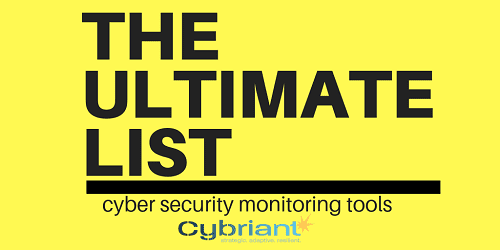 cyber security monitoring tools